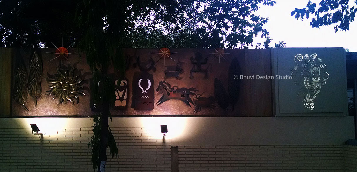 Metal mural Art bangalore