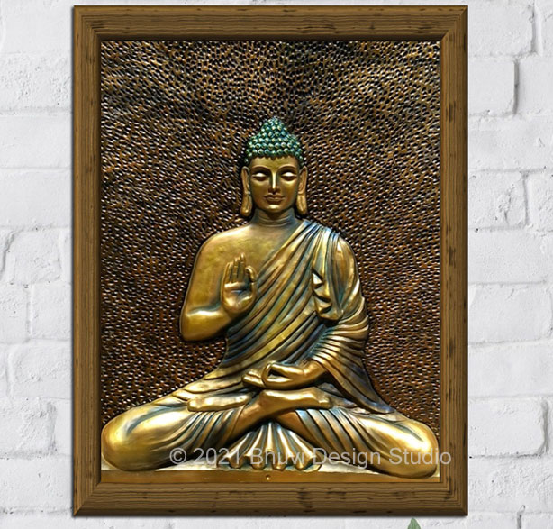 buddha murals bangalore