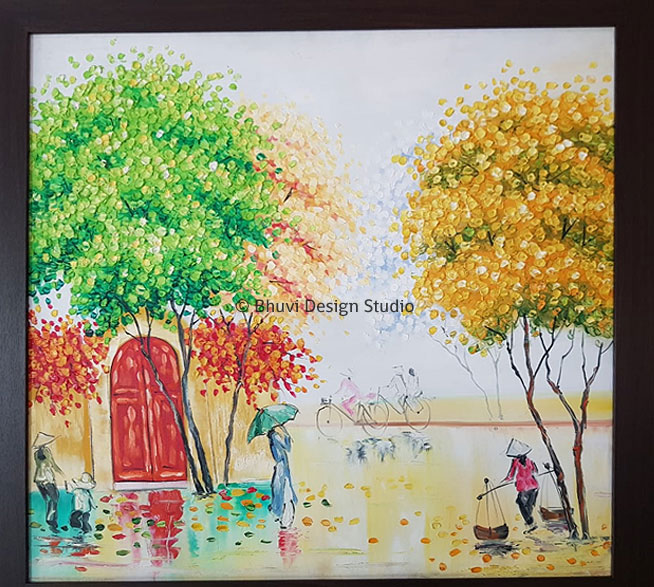 canvas painting artist in bangalore