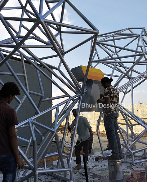metal sculptures artists bangalore