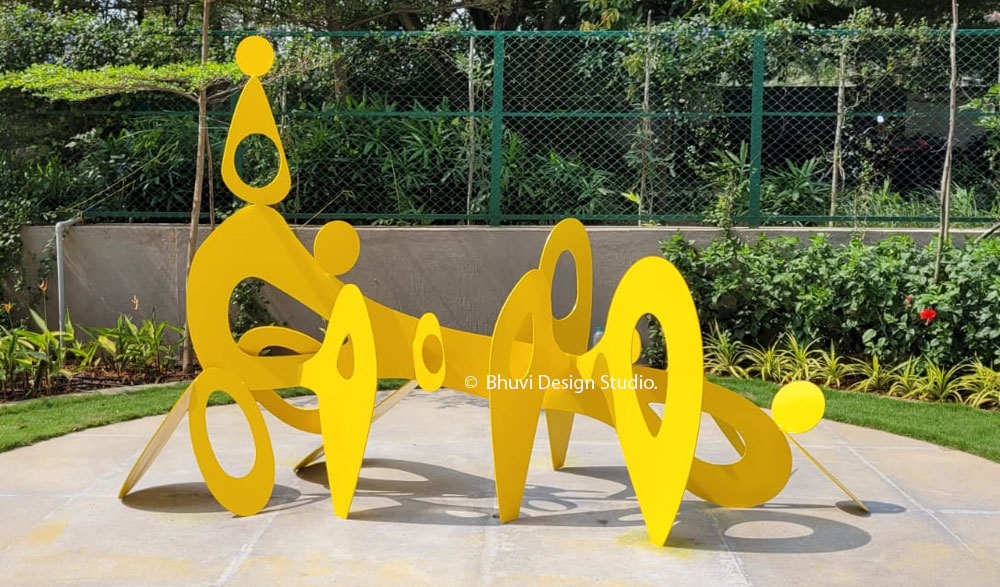 metal sculpture artist in bangalore